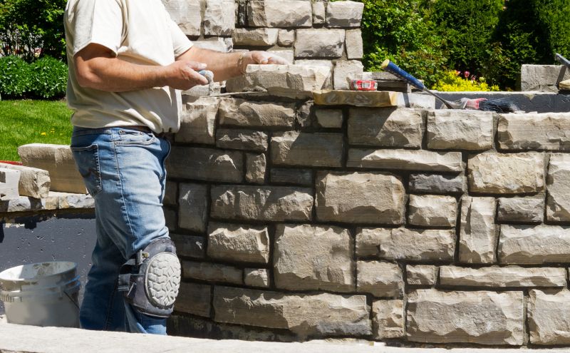 Our team working on Masonry Service projects in Conyers, GA