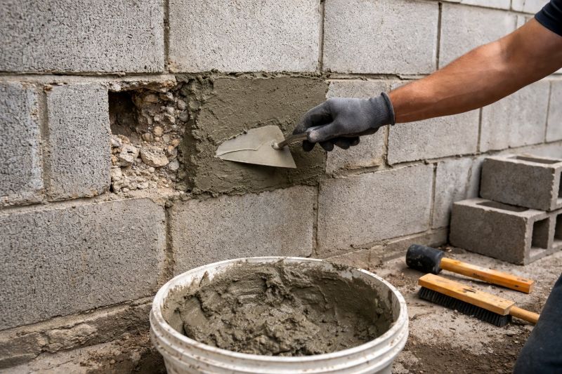 Block Wall Repair in Conyers, GA