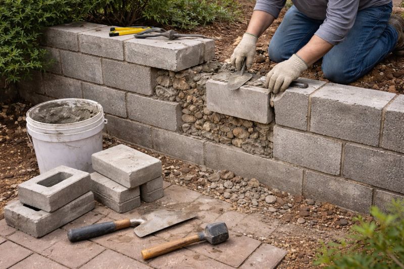 Block Wall Repair in Norcross, GA
