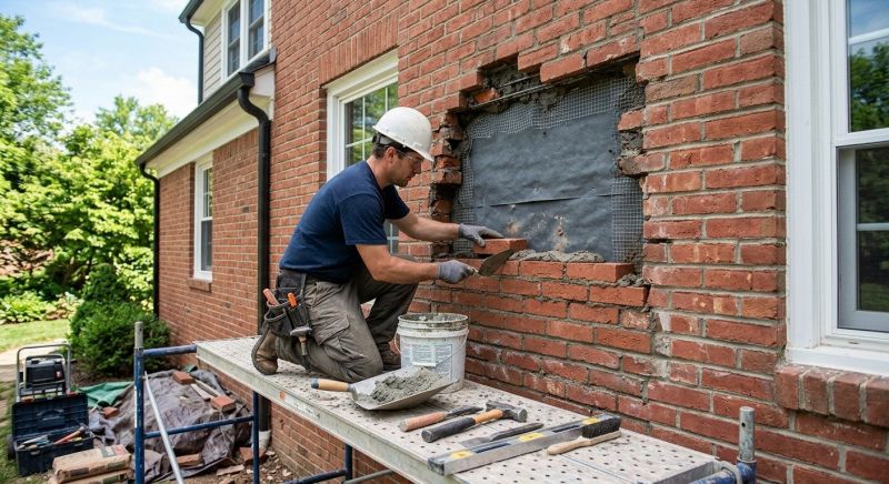 Brick Flatwork Repair in Griffin, GA