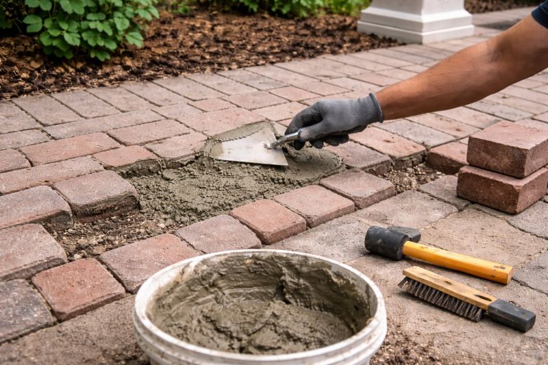 Brick Flatwork Repair in Lilburn, GA