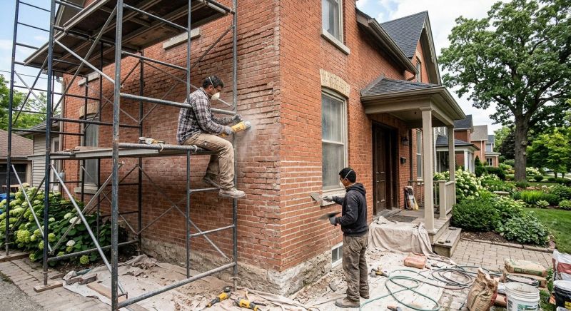 Brick Restoration in Oxford, GA