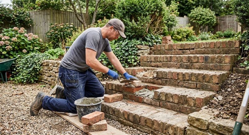 Brick Stairs Repair in Clayton County, GA