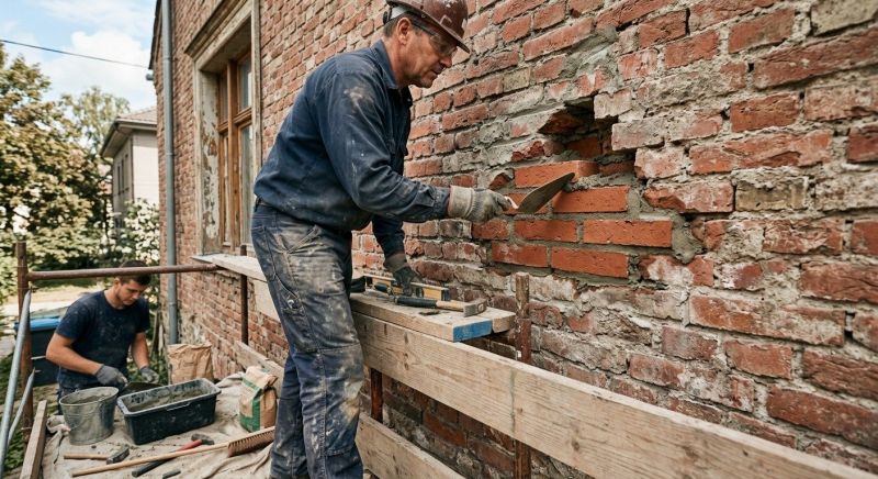 Brick Wall Repair in Lithonia, GA
