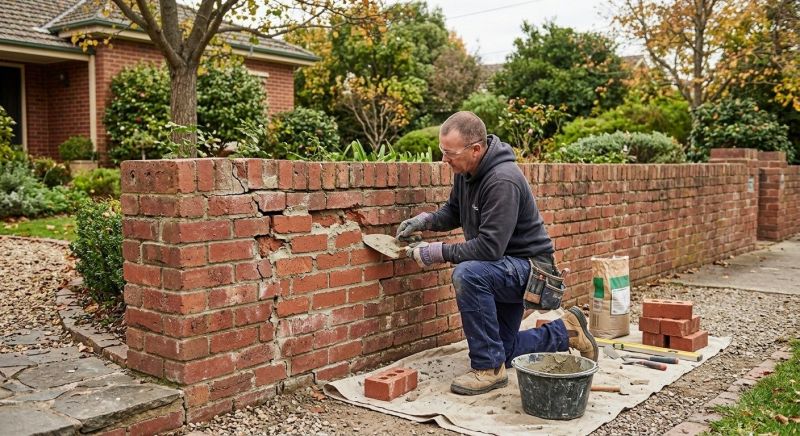 Brick Wall Repair in Mcdonough, GA