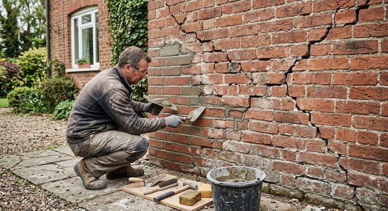 Brick Wall Repair in Mcdonough, GA