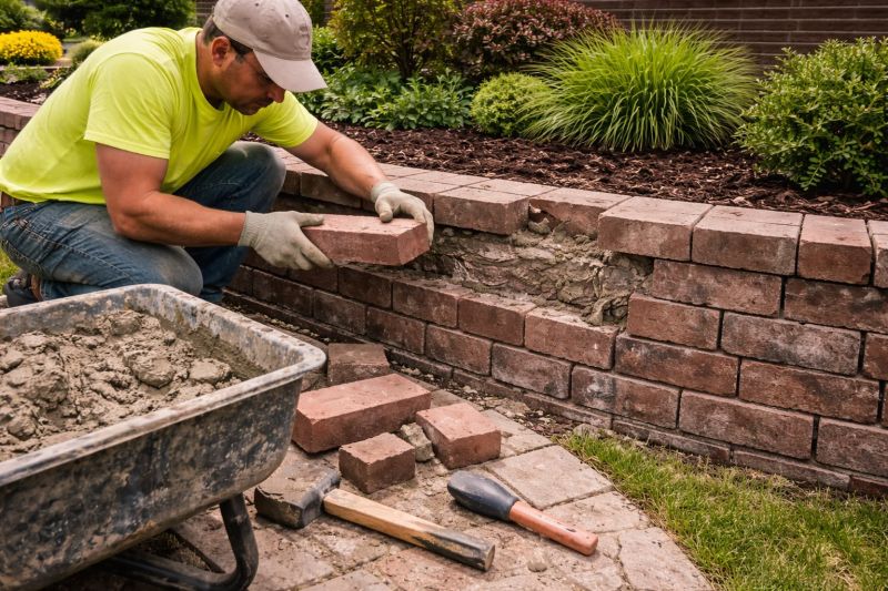 Brick Wall Repair in Newton County, GA
