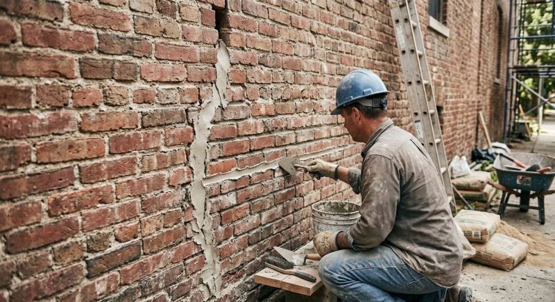 Brick Wall Repair in Tucker, GA