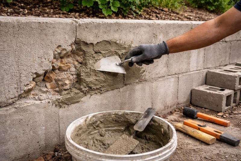 Retaining Wall Repair in Dekalb County, GA