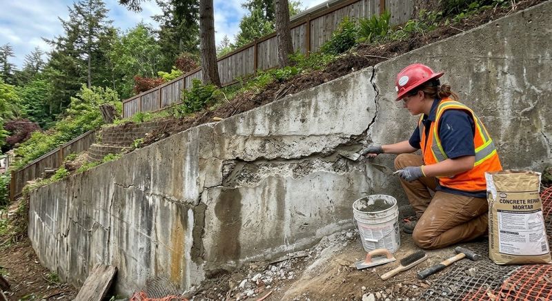 Retaining Wall Repair in Mcdonough, GA