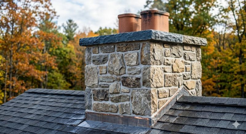 Stone Chimney Installation in Griffin, GA