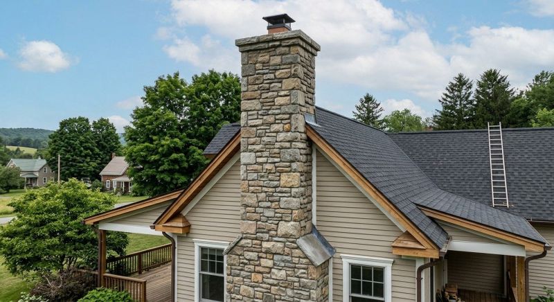 Stone Chimney Installation in Lovejoy, GA