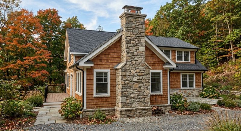 Stone Chimney Installation in Monroe, GA