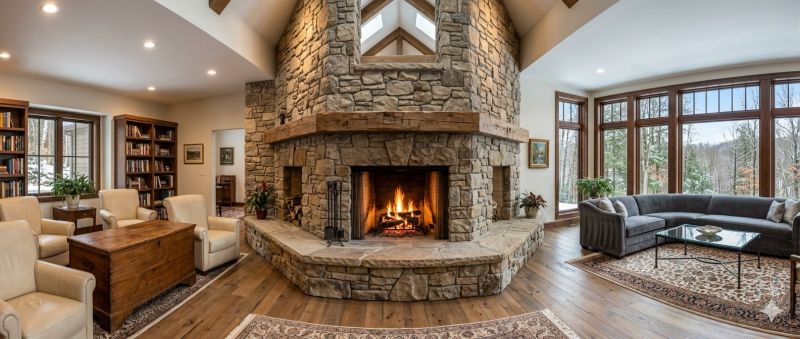 Stone Chimney Installation in Monroe, GA