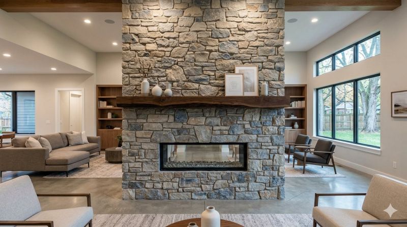 Stone Chimney Installation in Tucker, GA