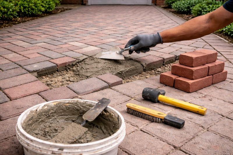 Stone Driveway Repair in Conyers, GA