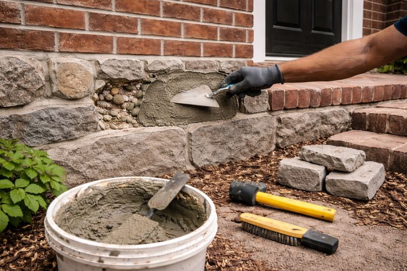 Stone Masonry Repair in Lilburn, GA