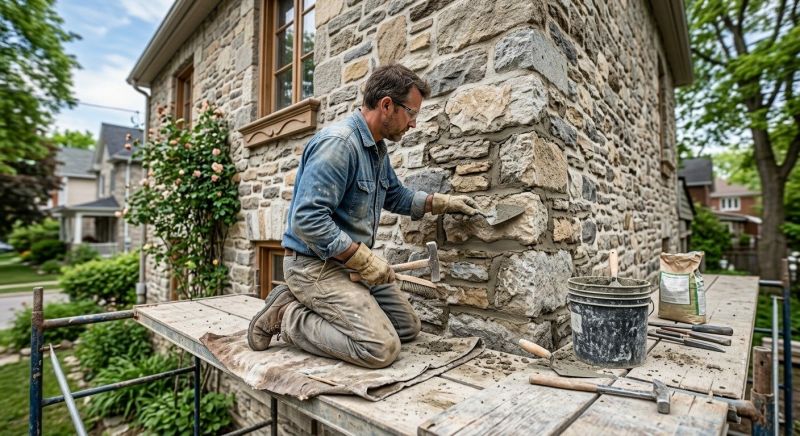 Stone Masonry Repair in Loganville, GA