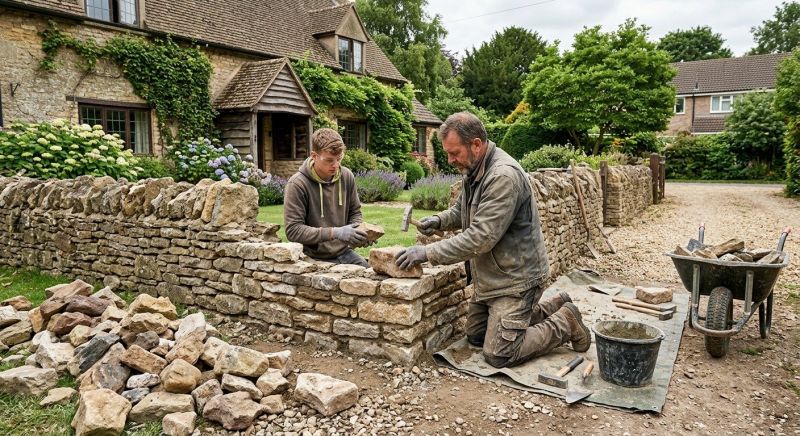 Stone Wall Repair in Clayton County, GA