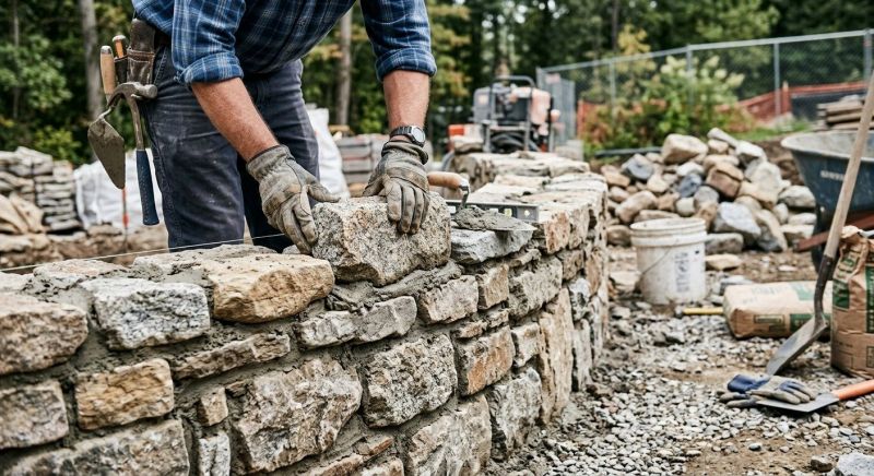Stonework Installation in Oxford, GA