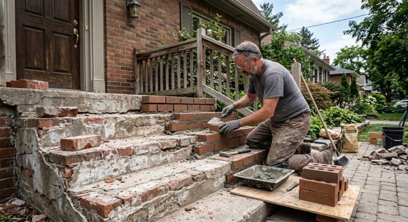 Stonework Repair in Locust Grove, GA