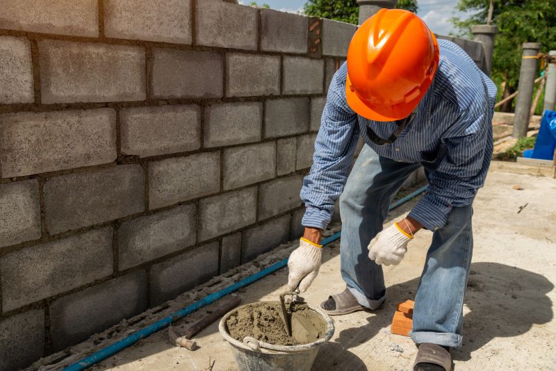 Concrete Block Wall Repair